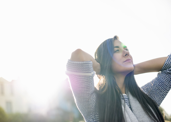 young woman learns to let go of past