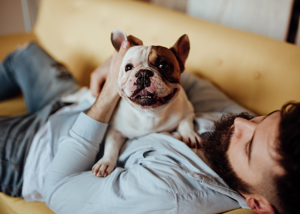 man reflecting on past relationships with gratitude